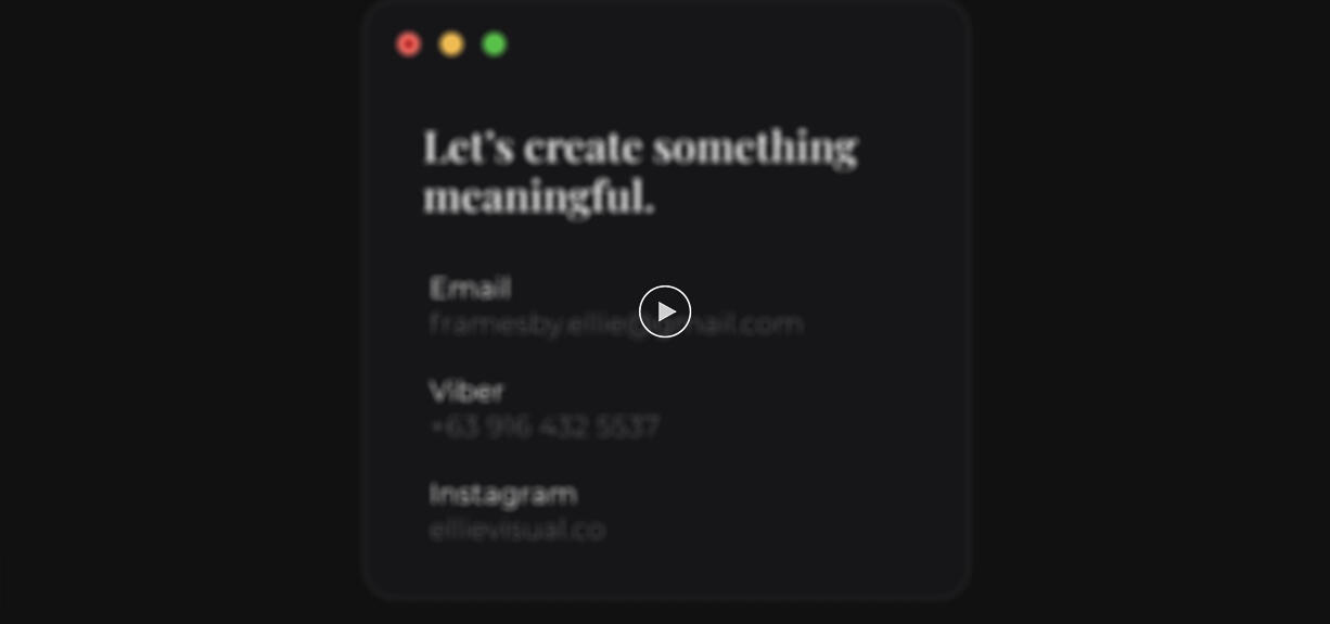 View My Video Editing Portfolio